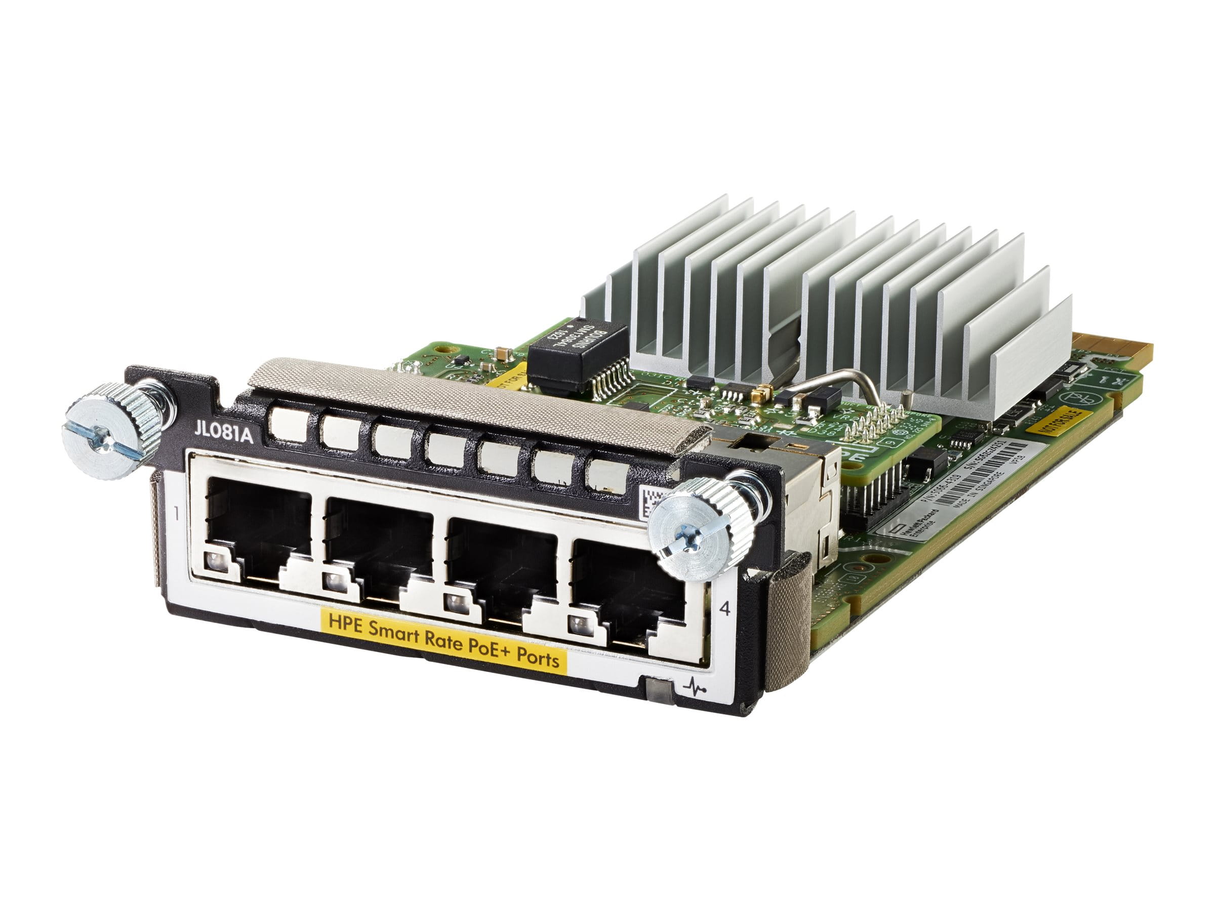 HPE Aruba 3810M/2930M Smart Rate Module - Erweiterungsmodul - 1/2.5/5/10GBase-T (PoE+)