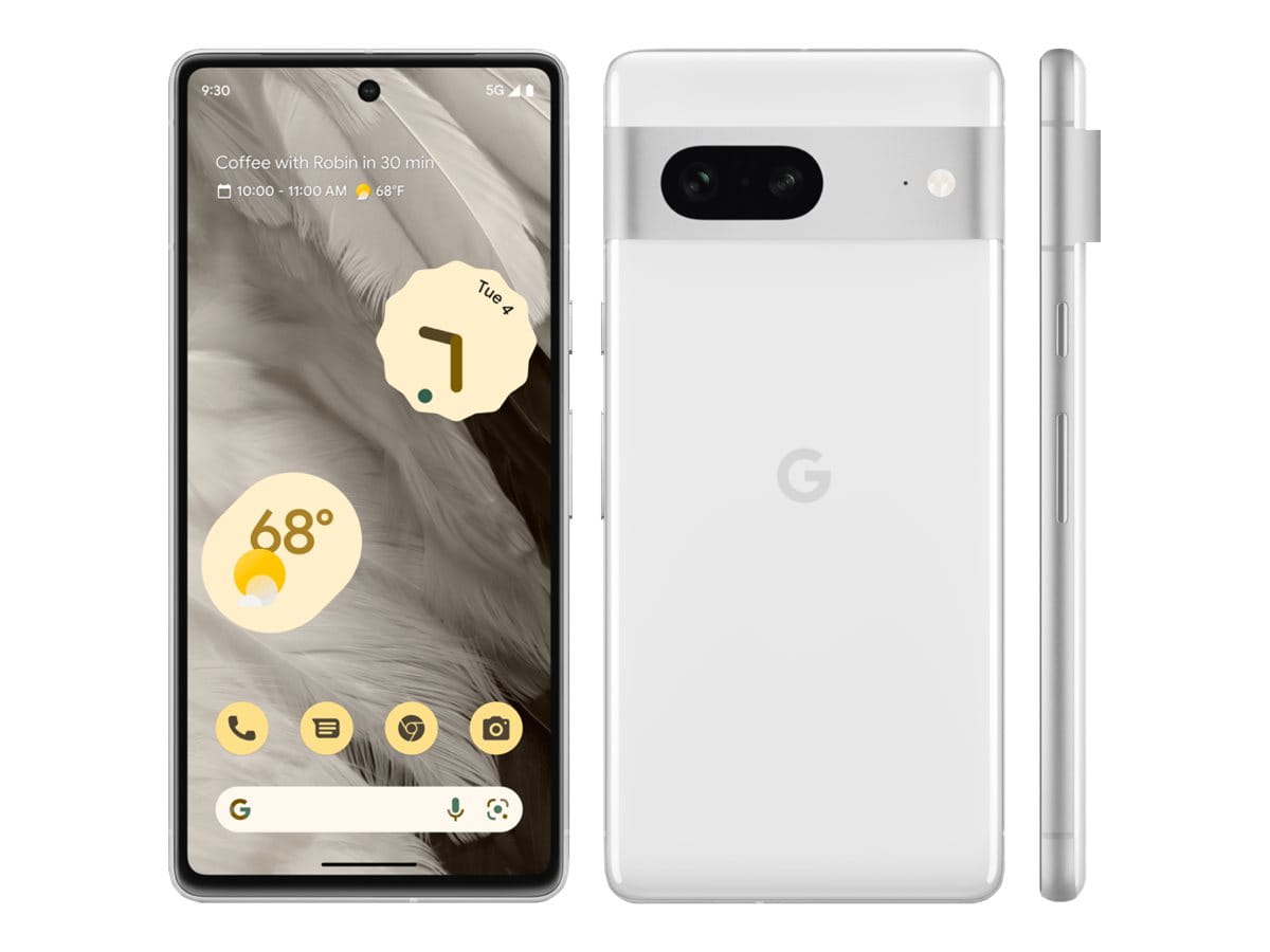 Google Pixel 7 - 5G Smartphone - Dual-SIM - RAM 8 GB / Interner Speicher 128 GB - OLED-Display - 6.3" - 2400 x 1080 Pixel (90 Hz)