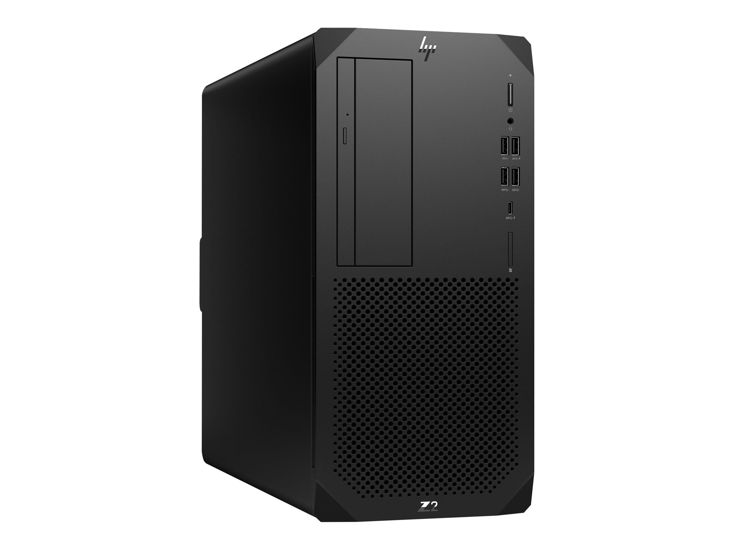 HP Workstation Z2 G9 - Tower - 4U - 1 x Core i9 i9-14900K / 3.2 GHz - RAM 32 GB - SSD 1 TB - HP Z Turbo Drive, TLC - RTX A4000 - 1GbE - Win 11 Pro - Monitor: keiner - Tastatur: Deutsch - Schwarz - mit HP Wolf Pro Security Edition (1 J