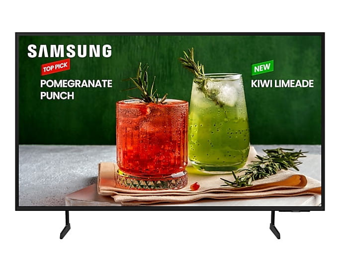 Samsung BE65D-H - 163.9 cm (65") Diagonalklasse BED-H Series LCD-TV mit LED-Hintergrundbeleuchtung - Crystal UHD - Digital Signage - Smart TV - Tizen OS - 4K UHD (2160p)