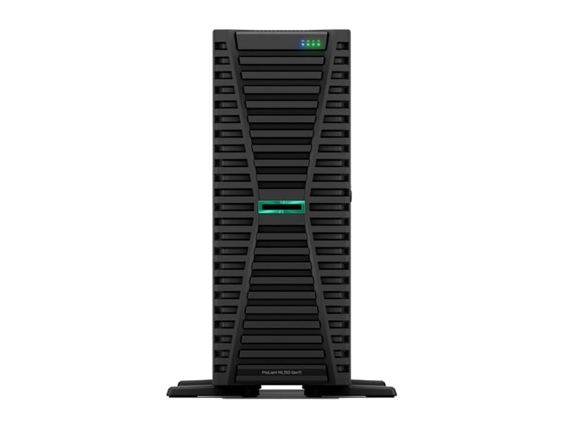 HPE ProLiant ML350 Gen11 - Server - Tower - 4U - zweiweg - 1 x Xeon Silver 4509Y / 2.6 GHz - RAM 32 GB - SATA/SAS/NVMe - Hot-Swap 6.4 cm (2.5")