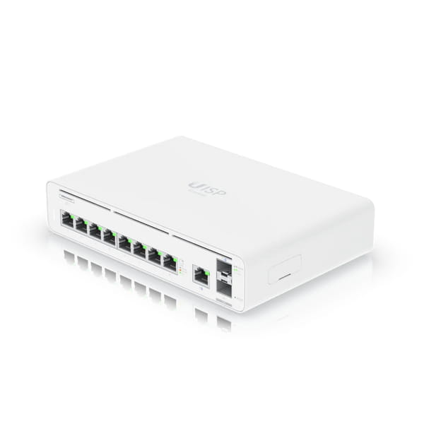 Ubiquiti UISP - Switch - managed - 9 x 10/100/1000 + 2 x 1 Gigabit / 10 Gigabit SFP+