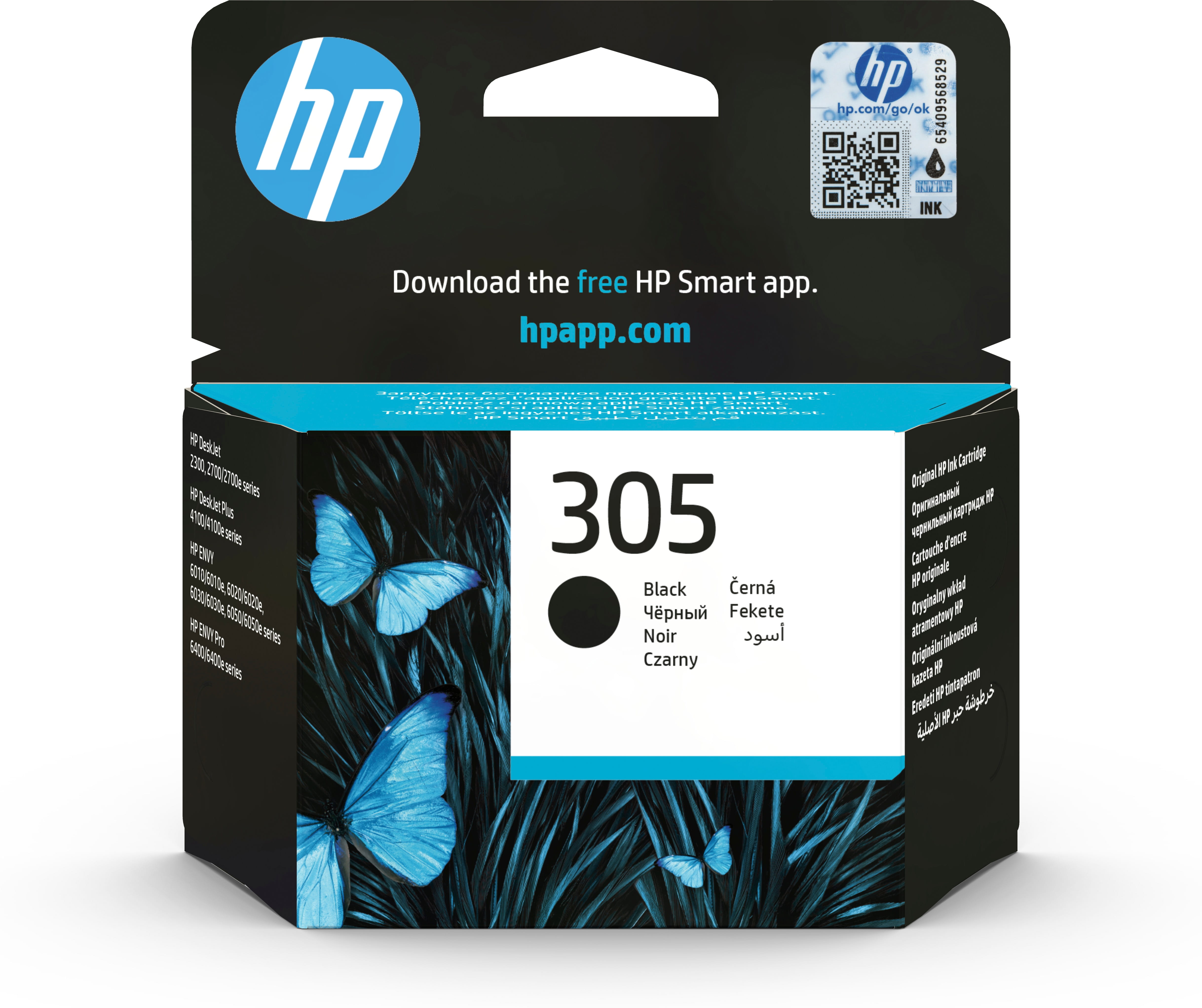 HP 305 - 2 ml - Schwarz - original - Tintenpatrone