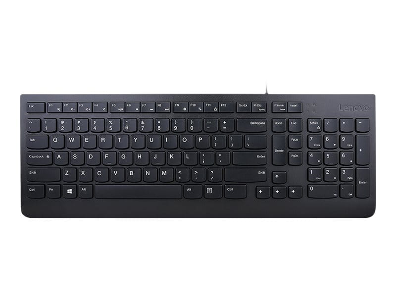 Lenovo Essential - Tastatur - USB - Dänisch - Schwarz