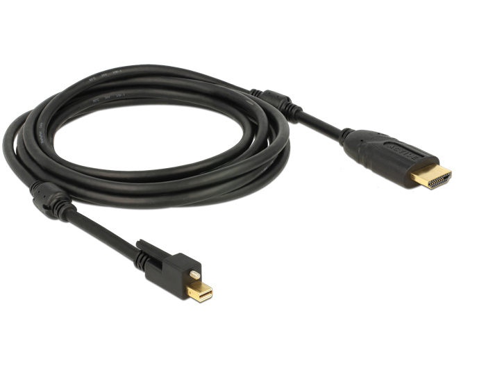 Delock Adapterkabel - Mini DisplayPort männlich zu HDMI männlich