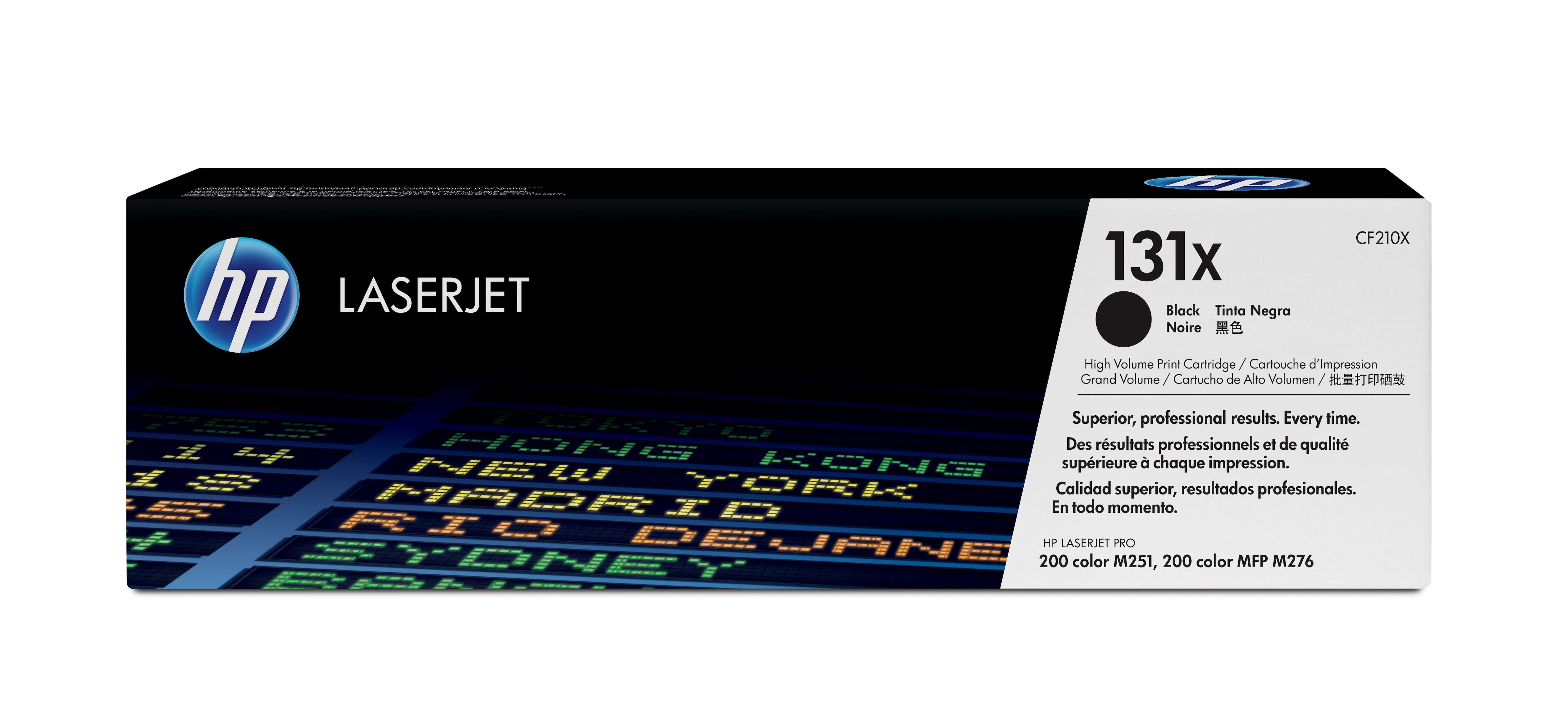 HP 131x - Hohe Ergiebigkeit - Schwarz - original - LaserJet - Tonerpatrone (CF210X)