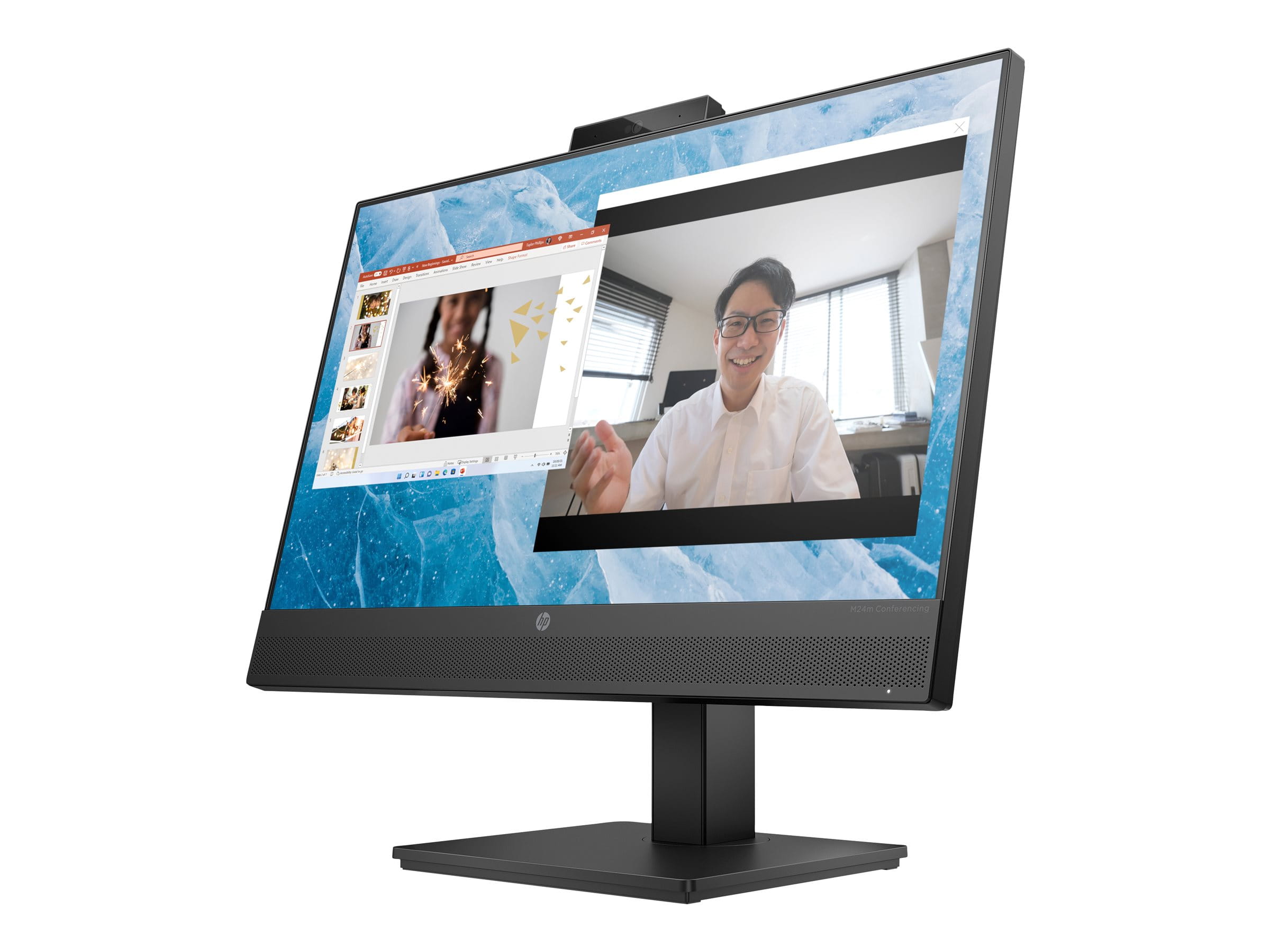 HP M24m Conferencing Monitor - LED-Monitor - 61 cm (24")