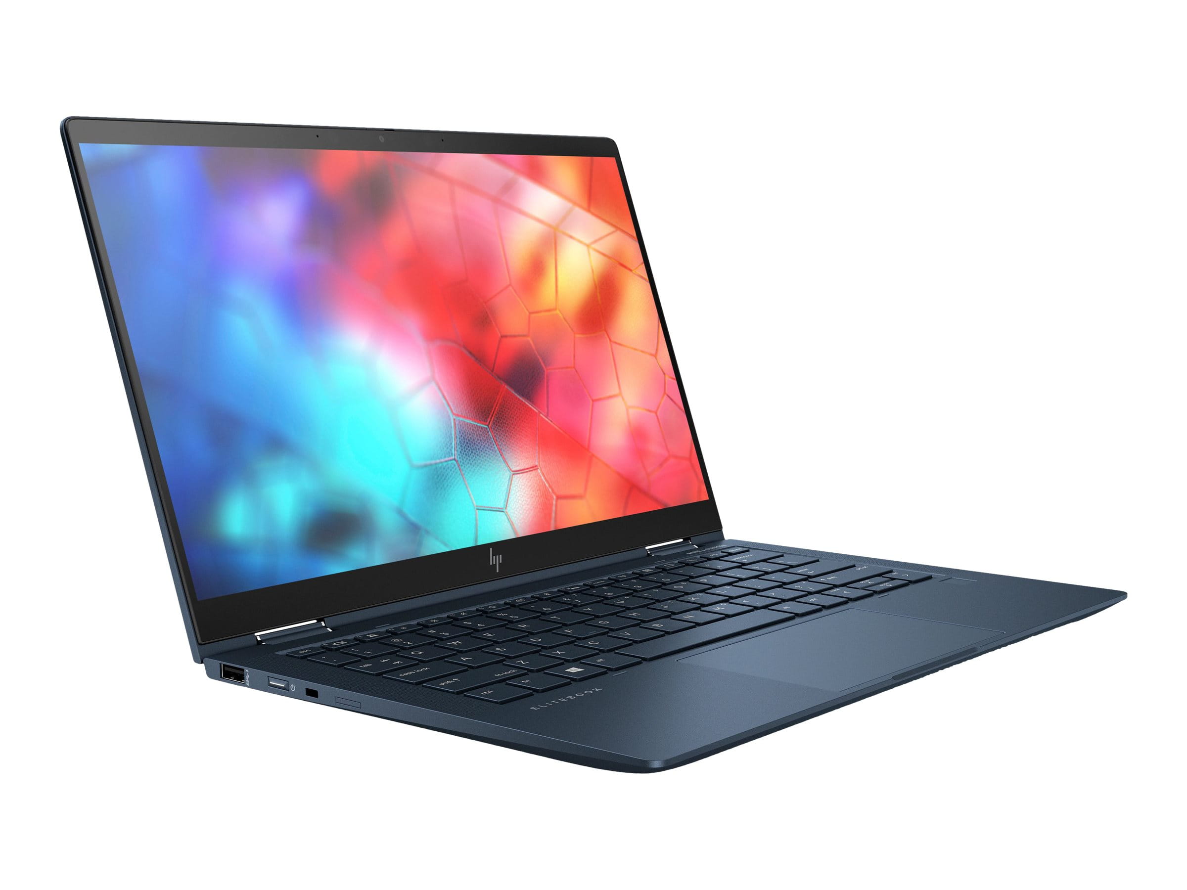 HP Elite Dragonfly Notebook - Flip-Design - Intel Core i5 8365U / 1.6 GHz - vPro - Win 10 Pro 64-Bit - UHD Graphics 620 - 16 GB RAM - 256 GB SSD NVMe, TLC - 33.8 cm (13.3")