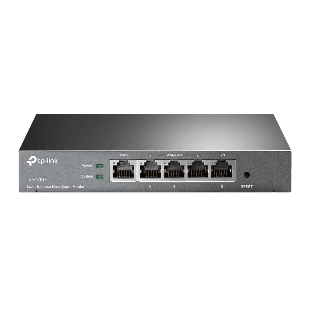 TP-LINK TL-R470T+ - Router - WAN-Ports: 4