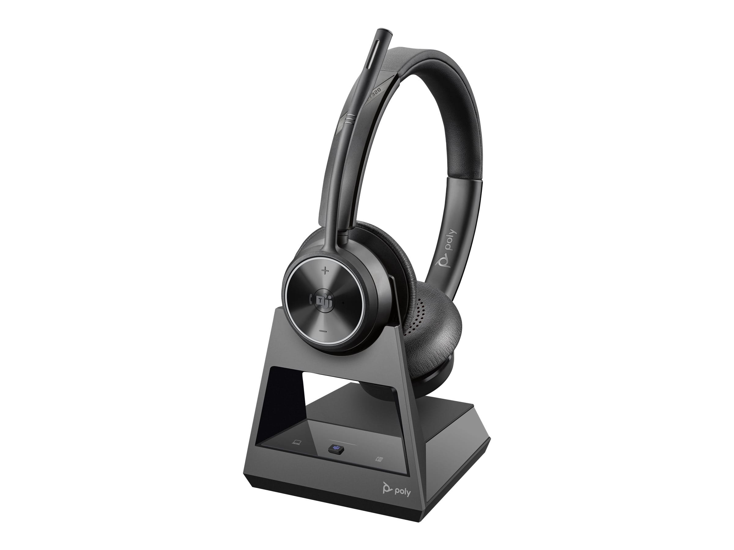 HP Poly Savi 7320 - Headset - DECT - kabellos