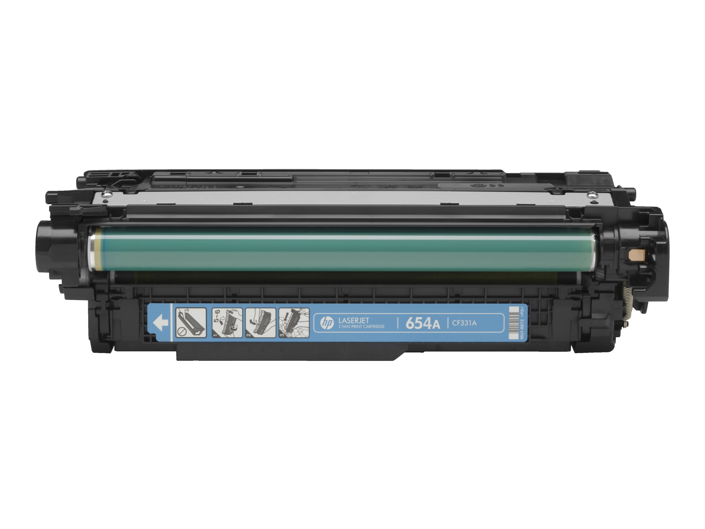 HP 654A - Cyan - Original - LaserJet - Tonerpatrone (CF331A)