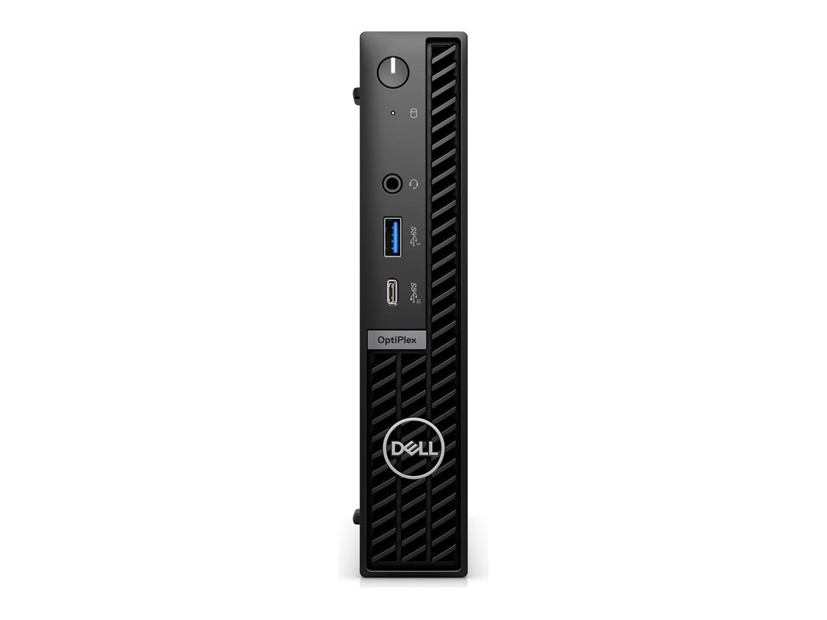 Dell OptiPlex 7020 (version 2024) - Micro - Core i5 12500T / 2 GHz - RAM 8 GB - SSD 512 GB - NVMe, Class 25 - UHD Graphics 770 - 1GbE, Bluetooth, Wi-Fi 6E - WLAN: Bluetooth, 802.11a/b/g/n/ac/ax (Wi-Fi 6E)