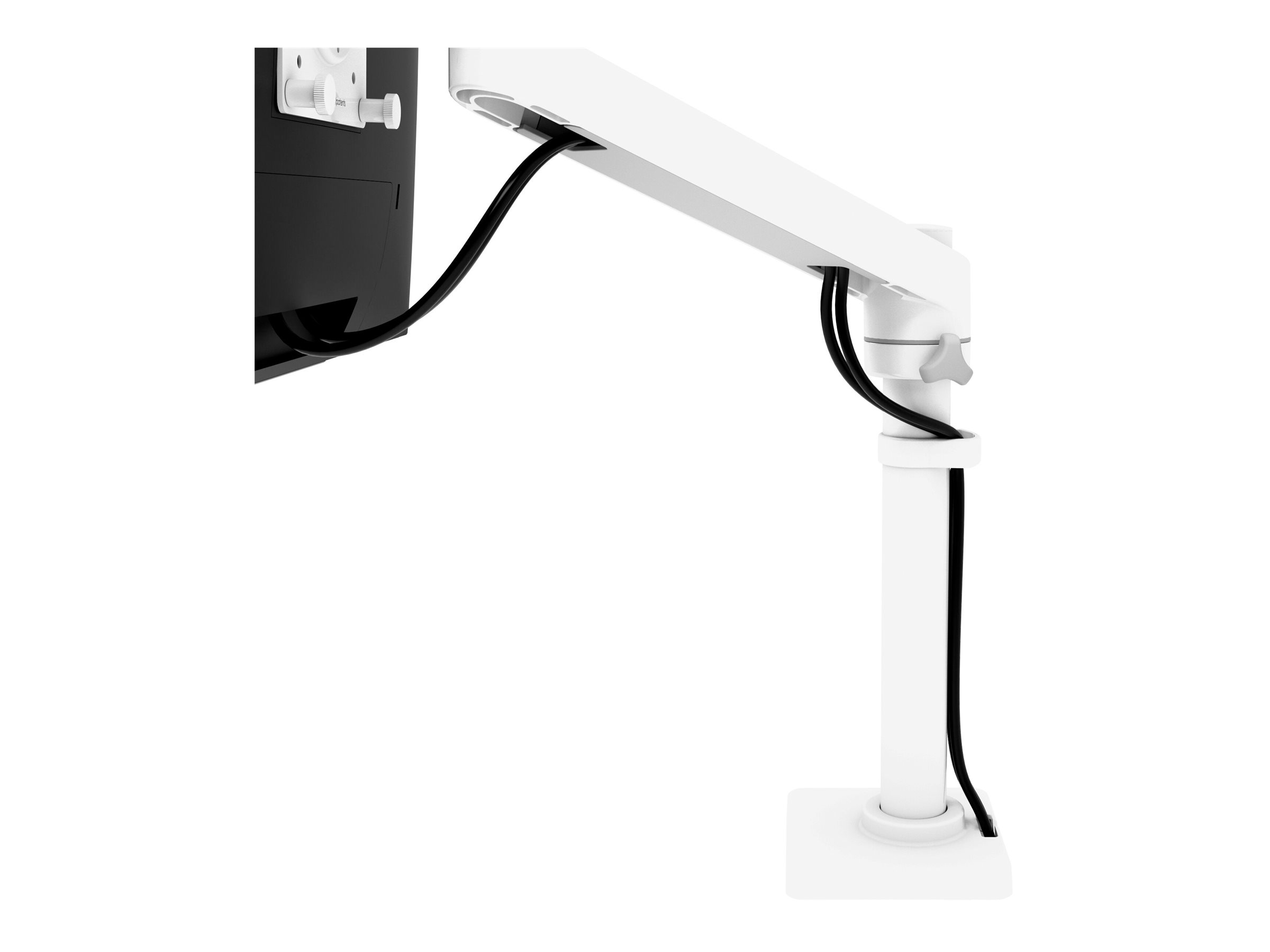 Ergotron NX - Befestigungskit (Arm-Einheit, Befestigungsmaterialien, Basis, Stange, Pivot) - für Monitor - weiß - Bildschirmgröße: bis zu 86,4 cm (bis zu 34 Zoll)