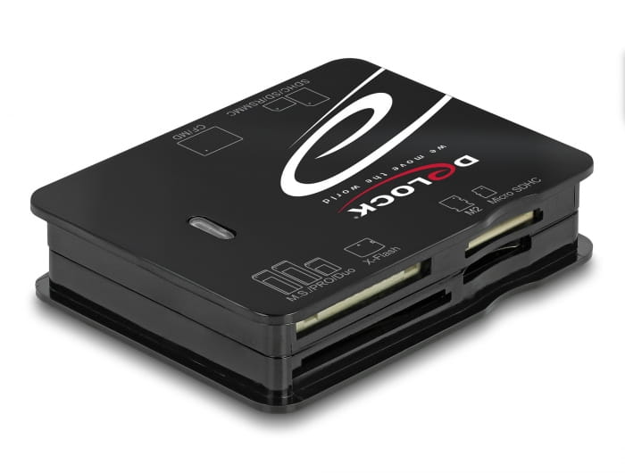 Delock Kartenleser (MMC, SD, xD, microSD, MS Micro, CFast Card)