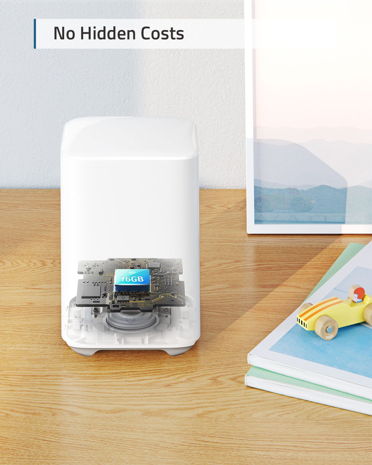 Anker Innovations Eufy eufyCam 2 Pro Add-On Camera - Netzwerk-Überwachungskamera - Außenbereich, Innenbereich - wetterfest - Farbe (Tag&Nacht)