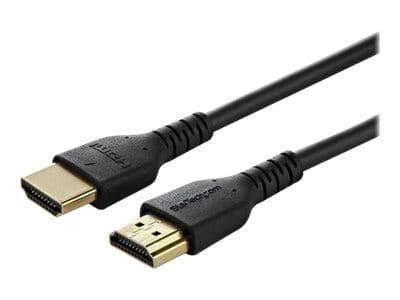 StarTech.com RHDMM1MP HDMI Kabel (2m, HDMI 2.0, 4k 60Hz, premium High Speed HDMI Kabel mit Ethernet, für Monitore oder TVs)