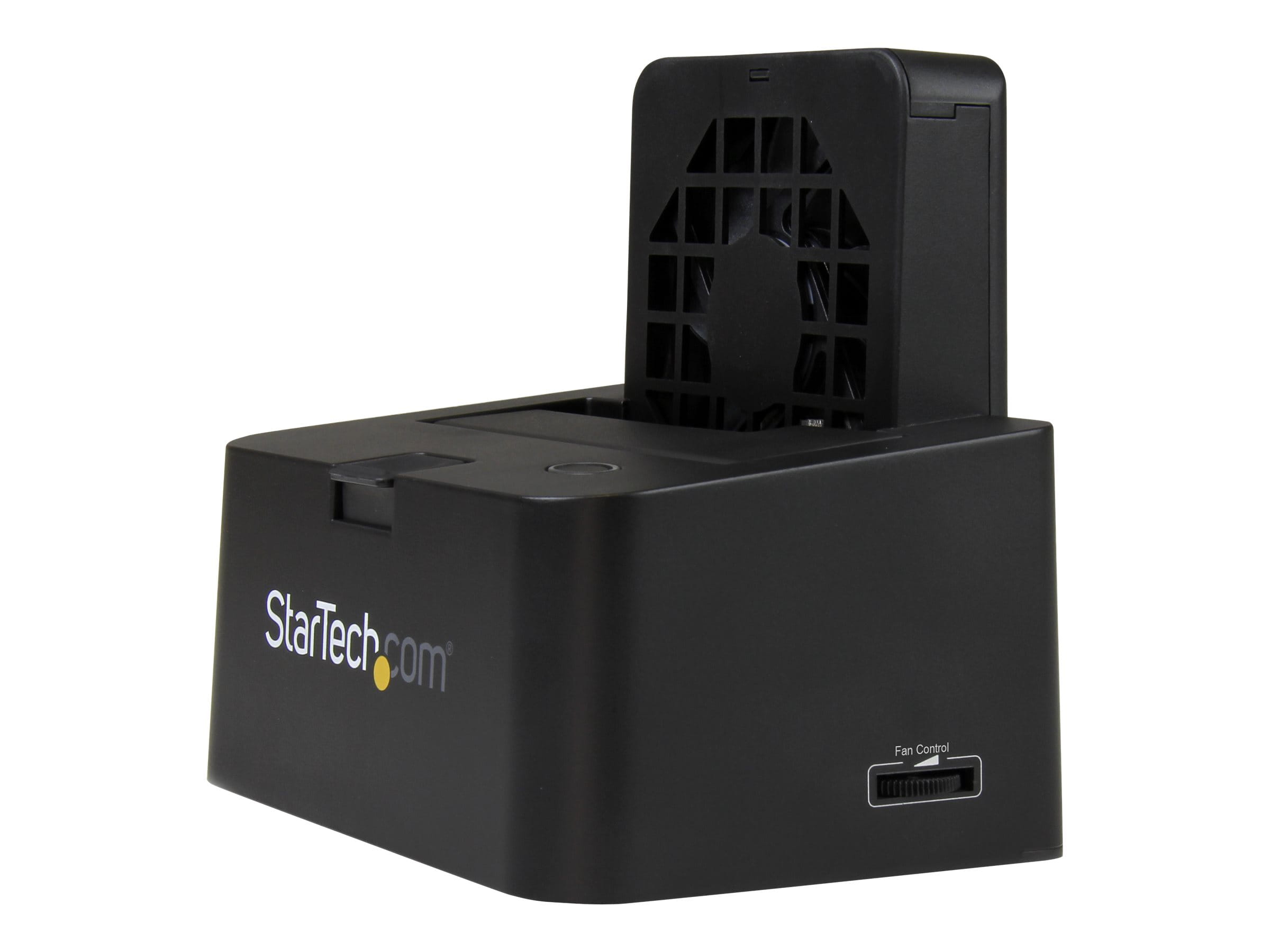 StarTech.com USB 3.0/ eSATA Dockingstation für SATA Festplatten - 2,5/3,5 HDD / SSD Docking Station mit UASP und Lüfter - Speicher-Controller - 2.5", 3.5" (6.4 cm, 8.9 cm)