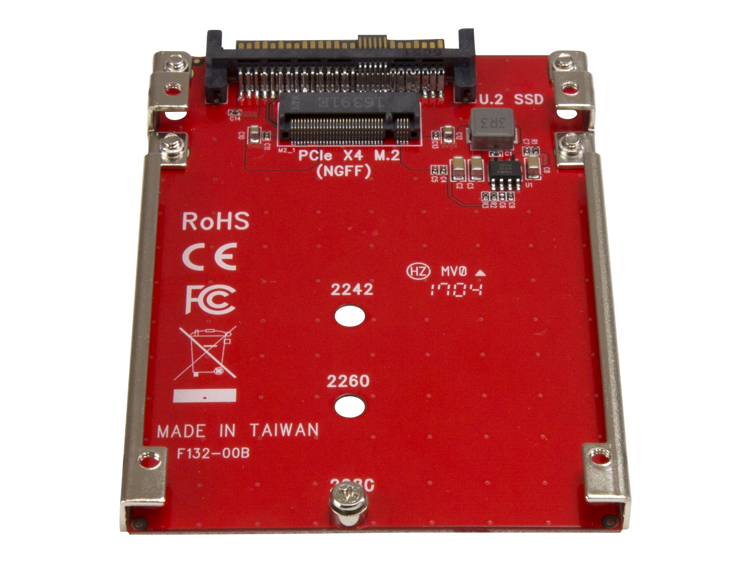 StarTech.com M.2 auf U.2 Adapter - für 1x M.2 NVMe SSD - U.2 (SFF-8639)