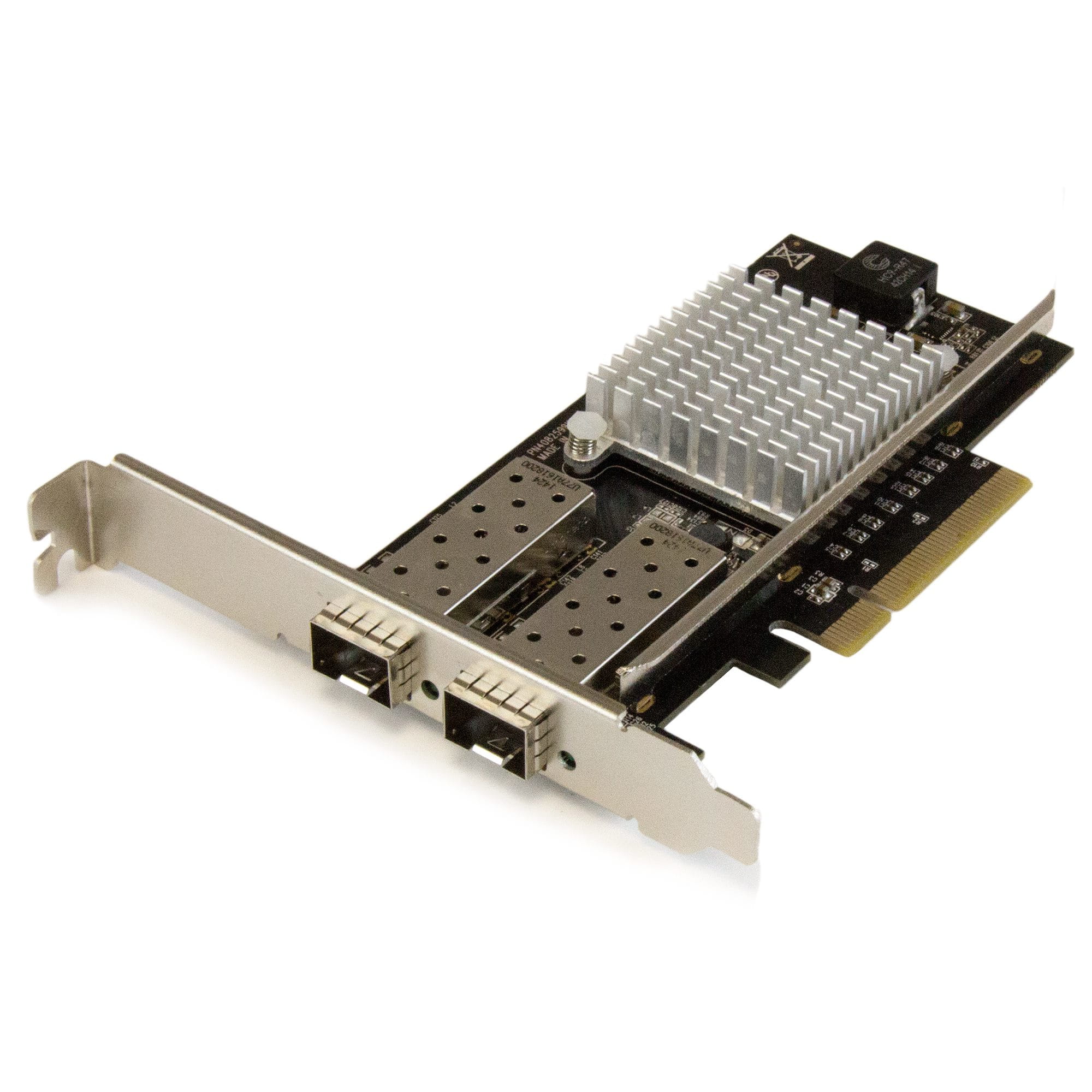 StarTech.com 10G Network Card - 2x 10G Open SFP+ Multimode LC Fiber Connector - Intel 82599 Chip - Gigabit Ethernet Card (PEX20000SFPI)