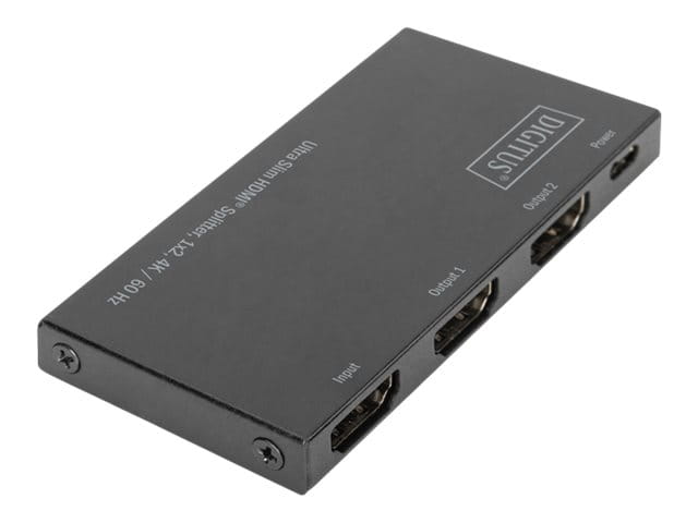 DIGITUS Ultra Slim HDMI® Splitter, 1x2, 4K / 60 Hz