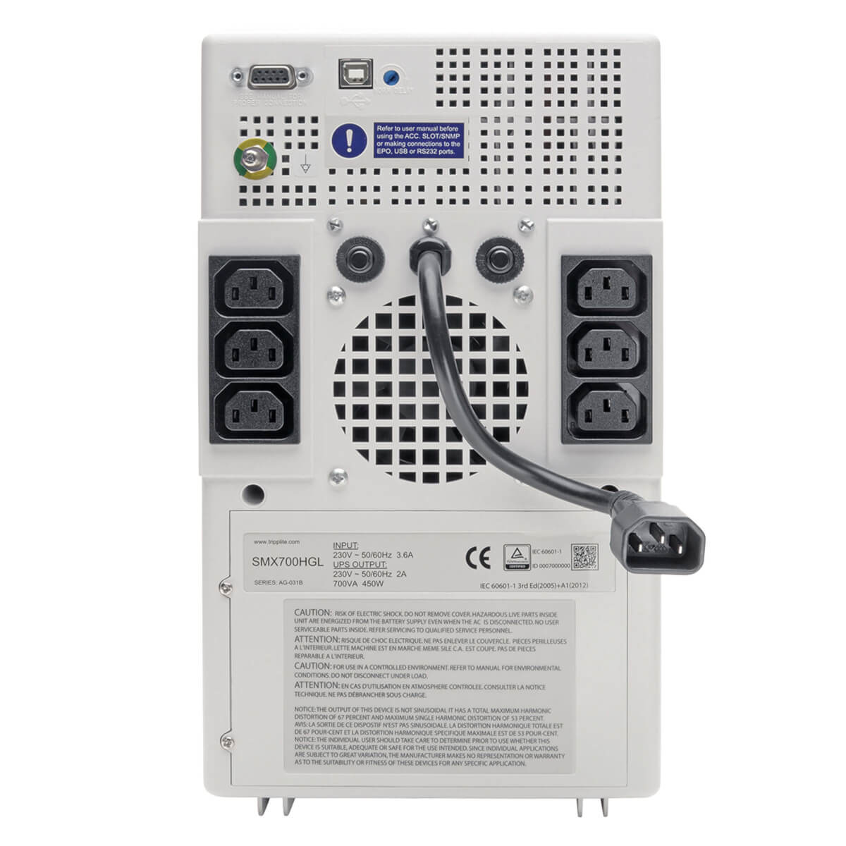 Tripp SmartPro Medical-Grade UPS, Line Interactive, Lithium Battery, 6 Outlets - Line-Interactive-USV