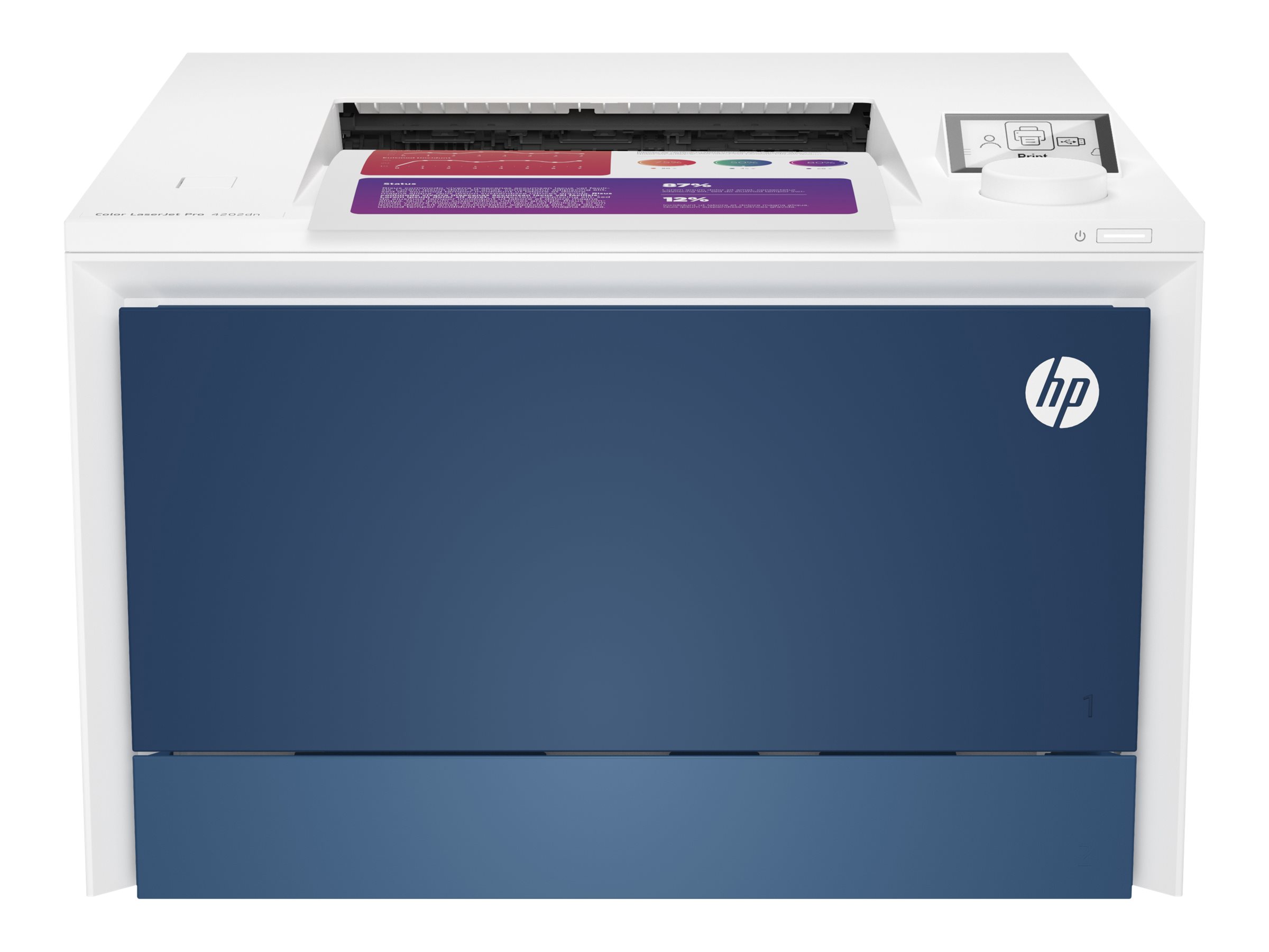 HP Color LaserJet Pro 4202dn - Drucker - Farbe - Duplex - Laser - A4/Legal - 600 x 600 dpi - bis zu 35 Seiten/Min. (einfarbig)/