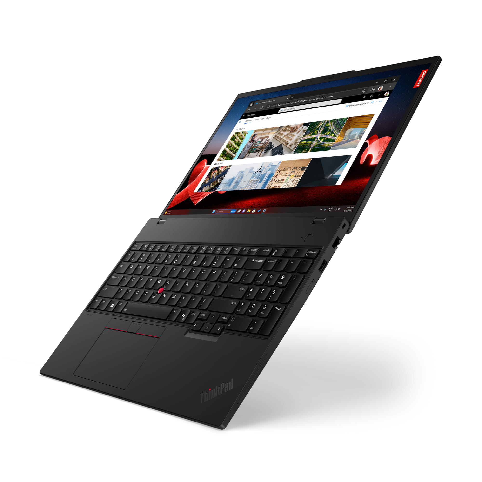 Lenovo ThinkPad T16 Gen 3 21MN - 180°-Scharnierdesign - Intel Core Ultra 7 155U / 1.7 GHz - Win 11 Pro - Intel Graphics - 32 GB RAM - 1 TB SSD TCG Opal Encryption 2, NVMe - 40.6 cm (16")