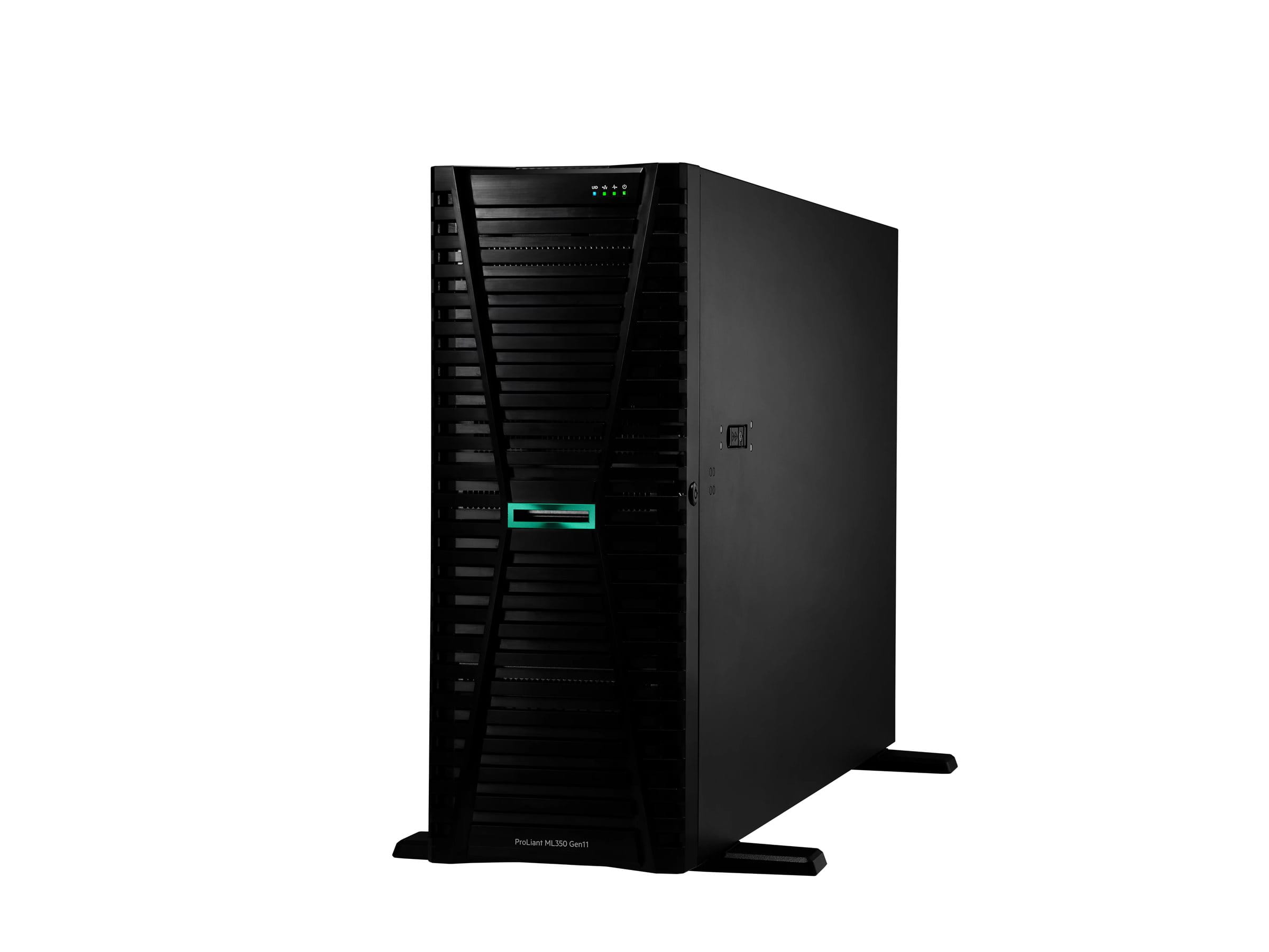 HPE ProLiant ML350 Gen11 Base - Server - Tower - 4U - zweiweg - 1 x Xeon Silver 4410Y / 2 GHz - RAM 32 GB - SATA/SAS/NVMe - Hot-Swap 6.4 cm (2.5")