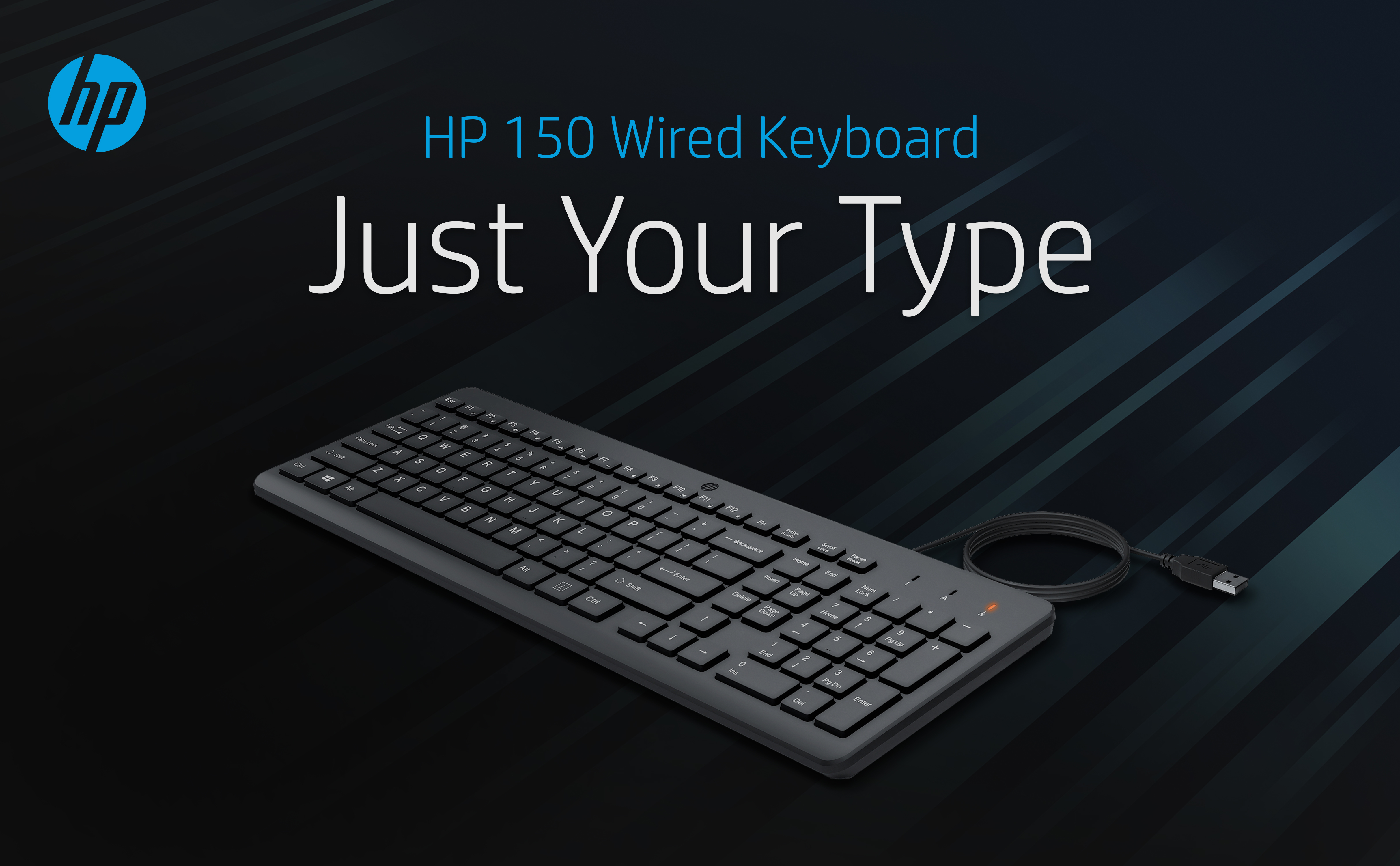 HP 150 - Tastatur - Deutsch - Schwarz - für Victus by HP Laptop 15, 16