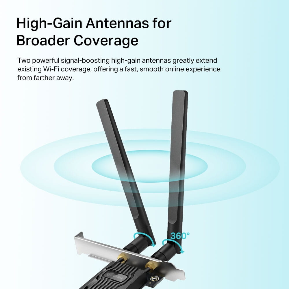 TP-LINK Archer TX20E V2 - Netzwerkadapter - PCIe