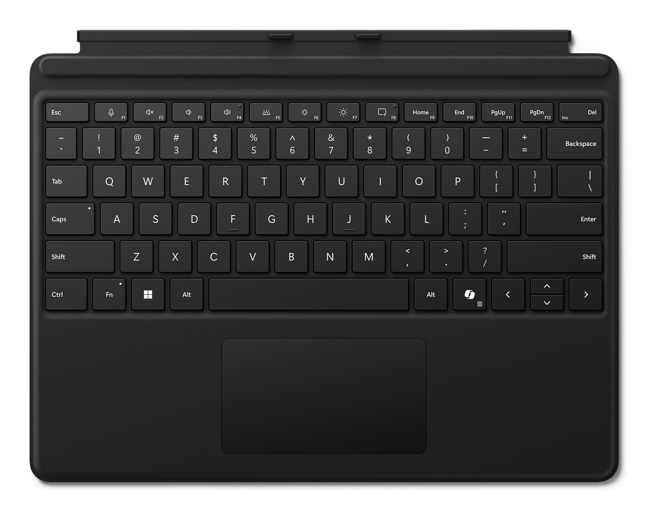 Microsoft Tastatur - mit Beschleunigungsmesser, Touchpad