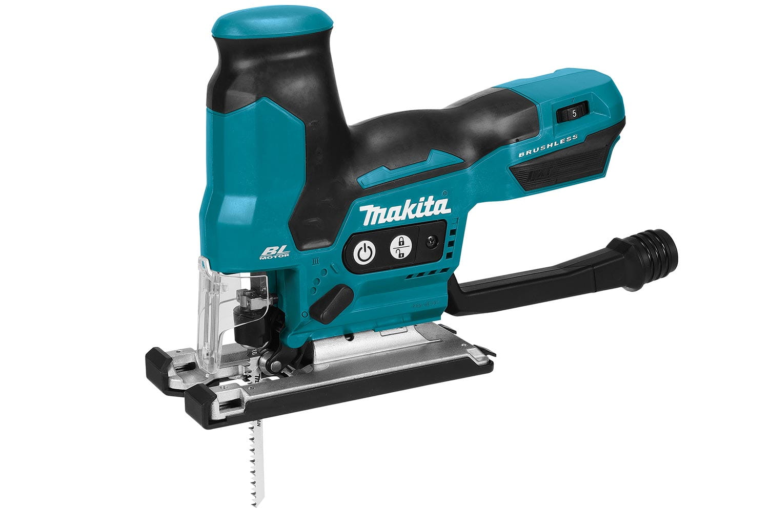 Makita DJV185Z, Fassgriff, Schwarz, Grün, Aluminium, Stahl, Holz, 3000 SPM, 13,5 cm, 800 SPM