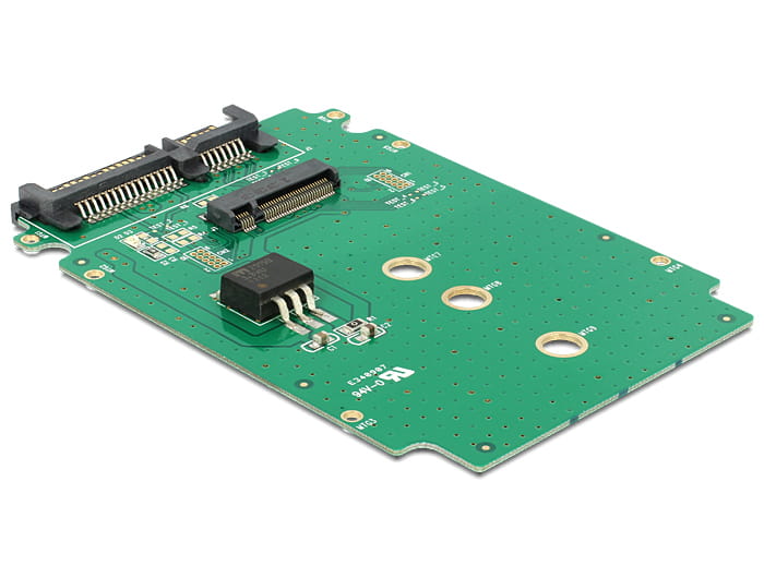 Delock Converter SATA 22 pin > M.2 NGFF - Speicher-Controller