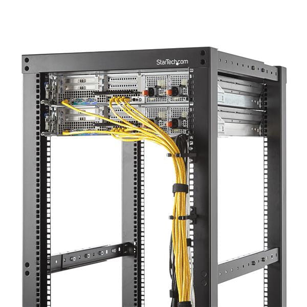 StarTech.com 1 HE Rack Kabelführung/ Kabelmanagement D-Ring