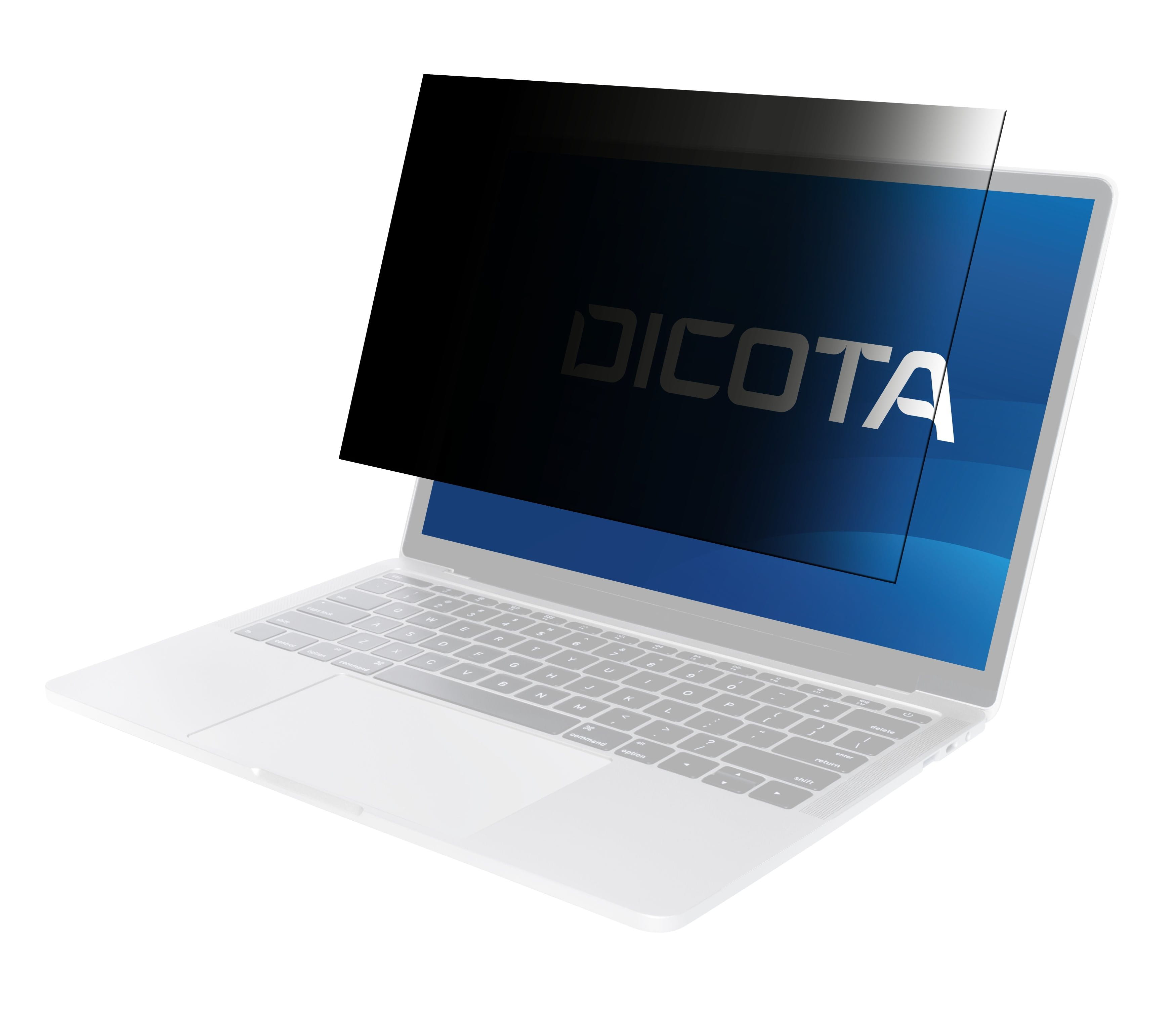 Dicota Blickschutzfilter für Bildschirme - Universal - 2-Wege - entfernbar - Schiebemontage - 33.8 cm (13.3")