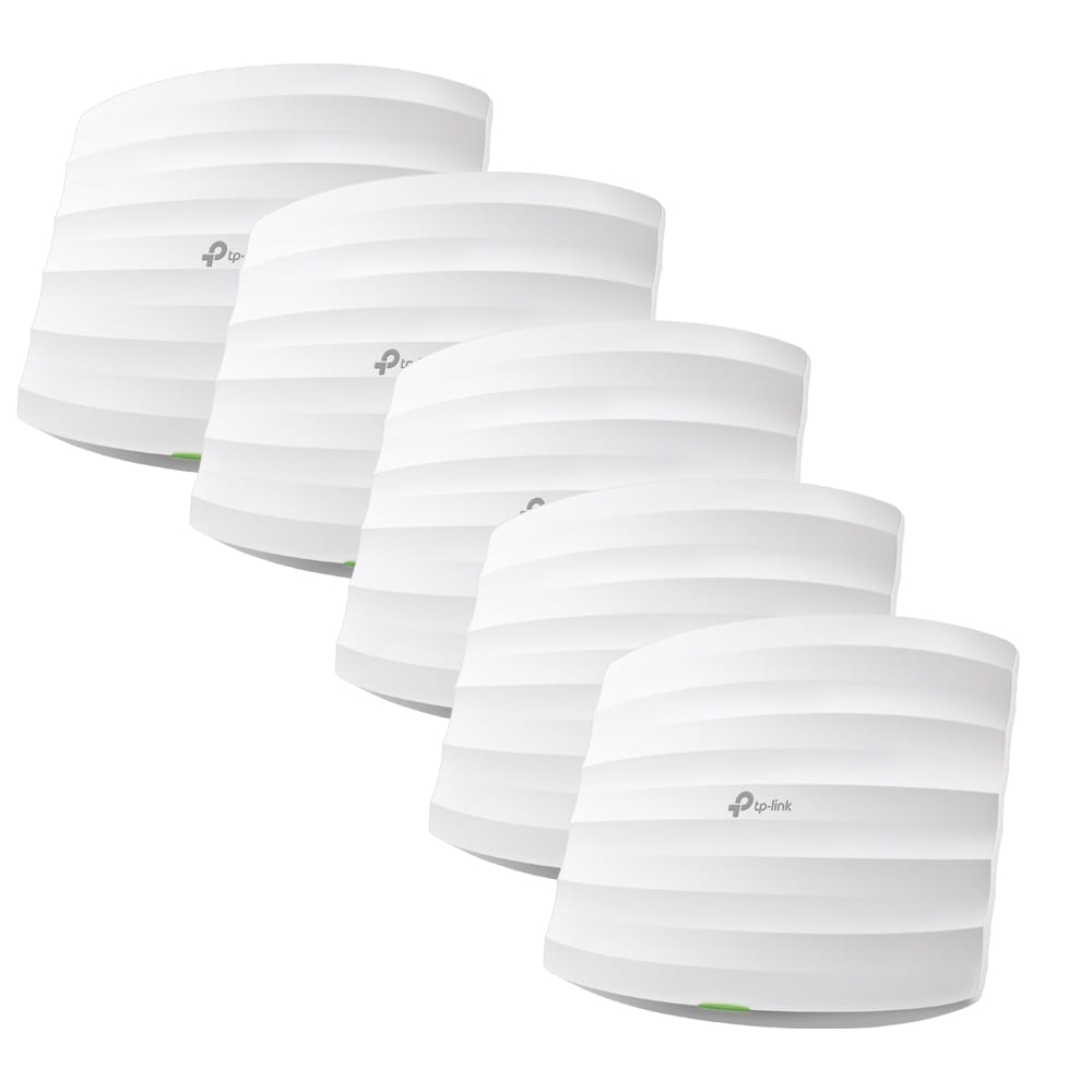 TP-LINK Omada EAP245 V3 - Accesspoint - 2 Anschlüsse - Wi-Fi 5 - 2.4 GHz, 5 GHz - Cloud-verwaltet - Wand- / Deckenmontage (Packung mit 5)