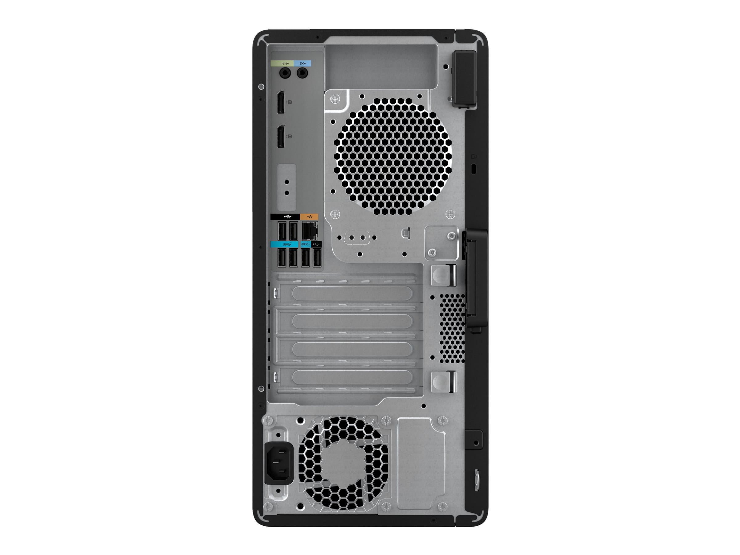 HP Workstation Z2 G9 - Tower - 4U - 1 x Core i7 i7-14700K / 3.4 GHz - RAM 32 GB - SSD 1 TB - HP Z Turbo Drive, NVMe, TLC - RTX A2000 - 1GbE - Win 11 Pro - Monitor: keiner - Tastatur: Deutsch - Schwarz - mit HP Wolf Pro Security Editio