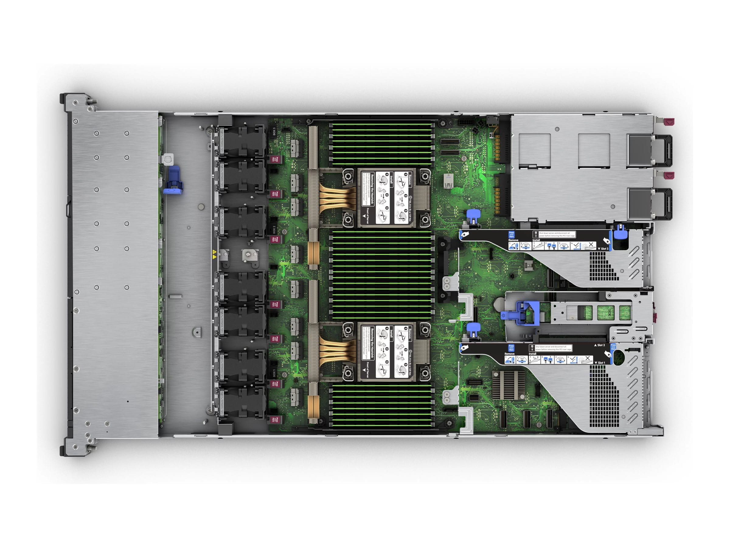 HPE ProLiant DL360 Gen11 Network Choice - Server - Rack-Montage - 1U - zweiweg - 1 x Xeon Gold 5515+ / 3.2 GHz - RAM 32 GB - SATA/SAS/PCI Express - Hot-Swap 6.4 cm (2.5")