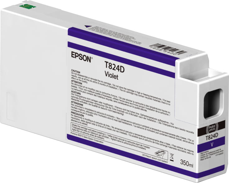 Epson T824D - 350 ml - violett - original - Tintenpatrone