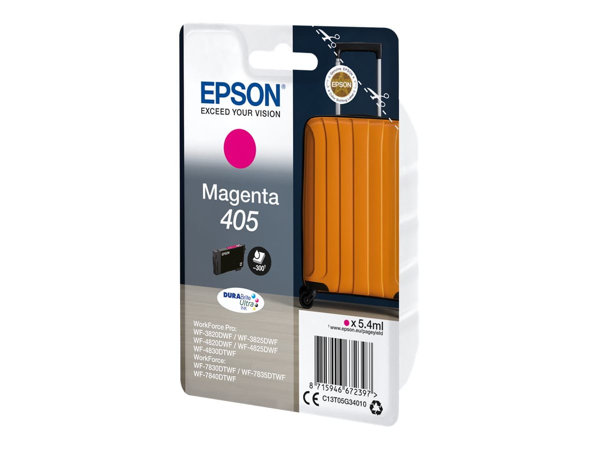 Epson 405 - 5.4 ml - Magenta - original - Blister mit RF- / akustischem Alarmsignal