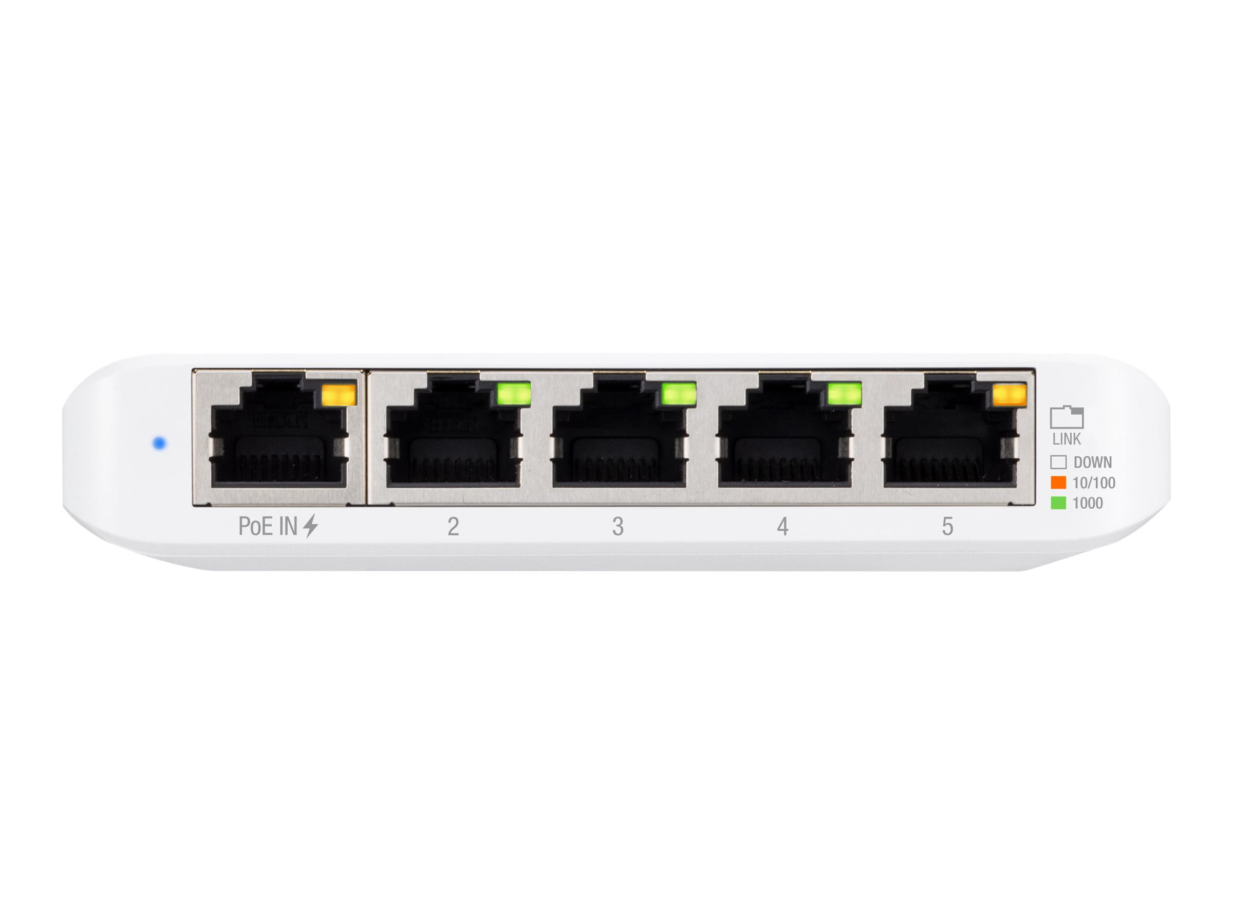 Ubiquiti UniFi Switch USW Flex Mini - Switch - Smart - 4 x 10/100/1000 + 1 x 10/100/1000 (PoE+)