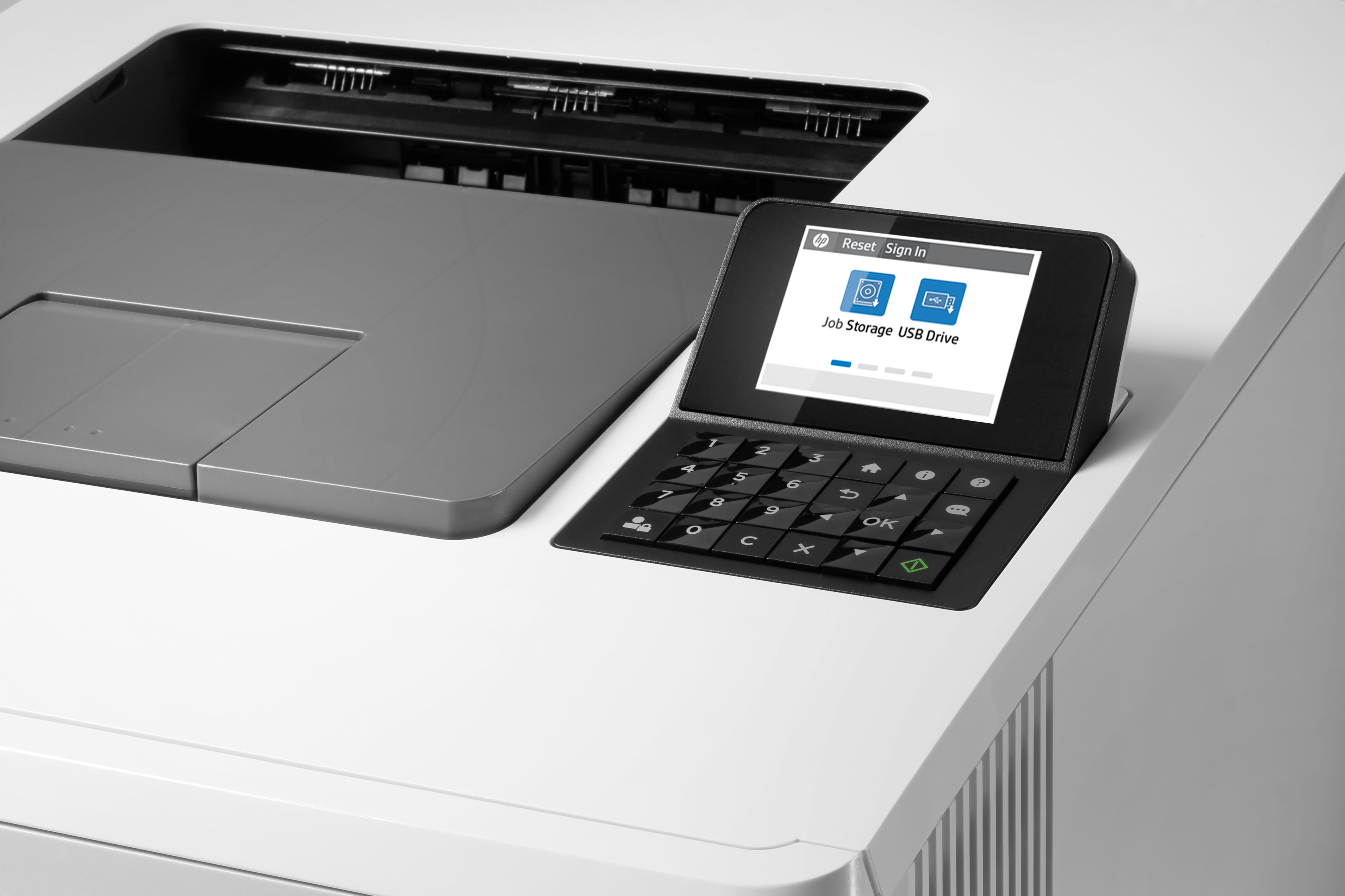 HP Color LaserJet Enterprise M455dn - Drucker - Farbe - Duplex - Laser - A4/Legal - 600 x 600 dpi - bis zu 27 Seiten/Min. (einfarbig)/