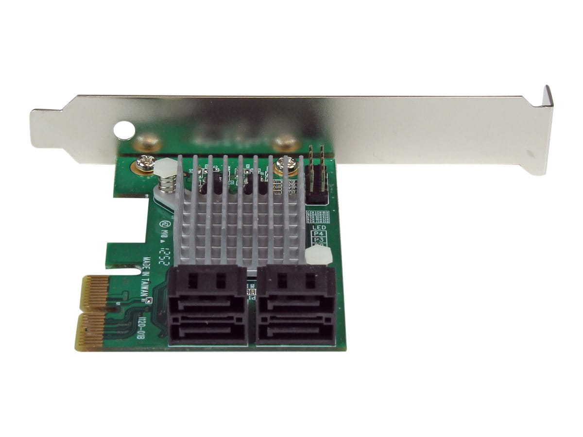 StarTech.com 4 Port SATA III RAID Controller PCI Express Schnittstellenkarte - PCIe Serial-ATA Controller Adapter - HyperDuo SSD Tiering - Speichercontroller (RAID)