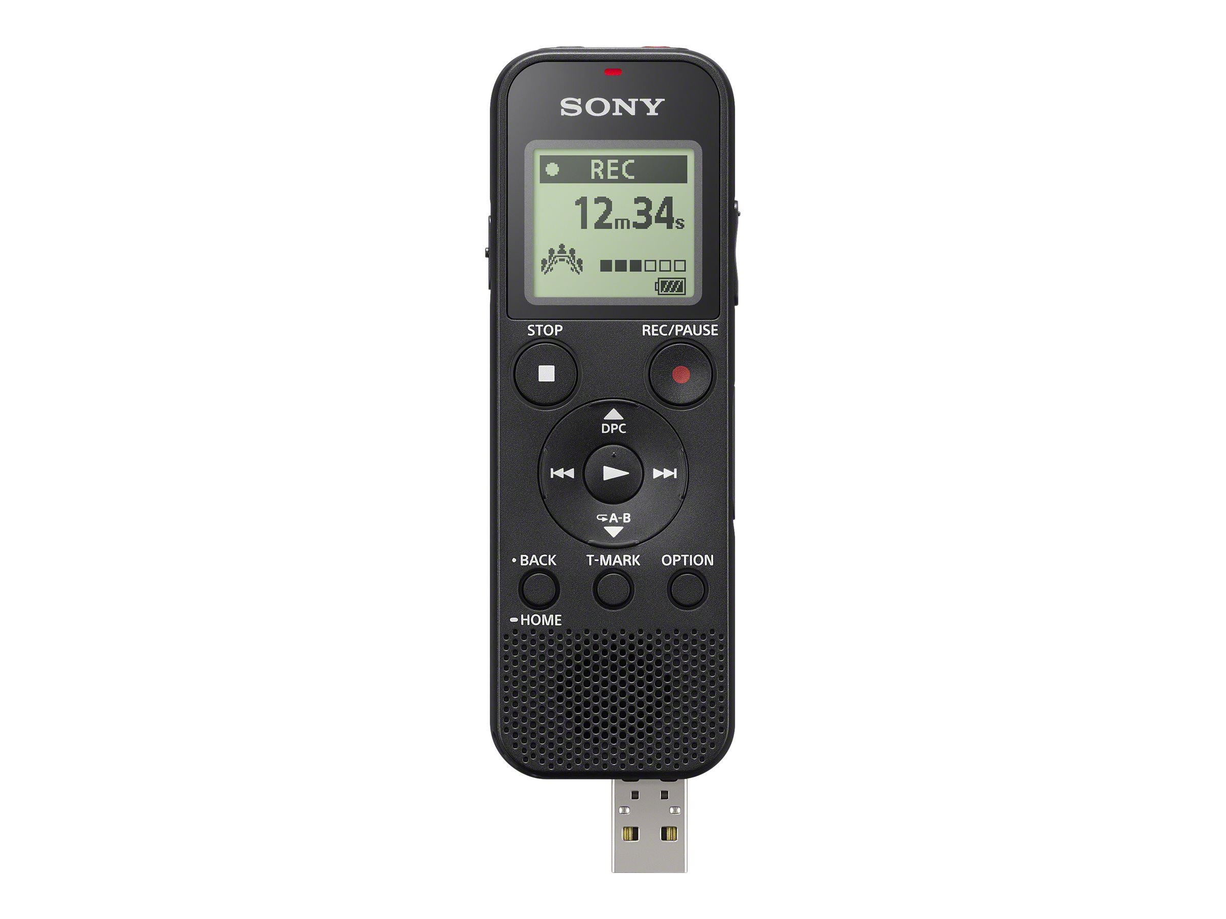 Sony ICD-PX370 - Voicerecorder - 4 GB