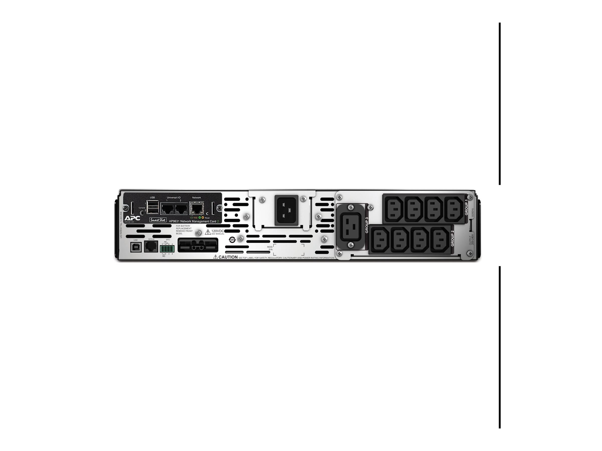 APC Smart-UPS X 3000 Rack/Tower LCD - USV - Wechselstrom 208/220/230/240 V - Line-Interactive-USV