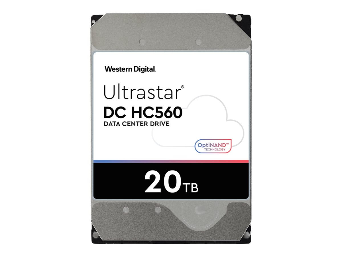 WD Ultrastar DC HC560 - Festplatte - 20 TB - intern - 3.5" (8.9 cm) *B-Ware*
