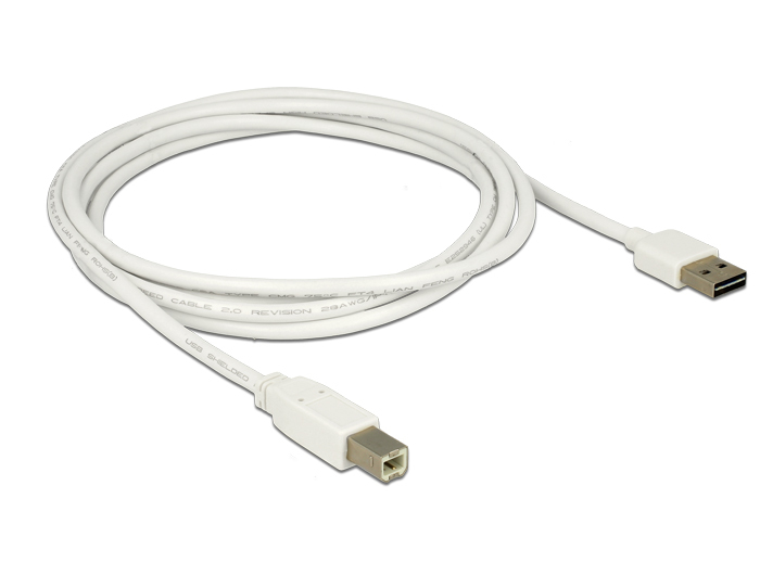 Delock Easy - USB-Kabel - USB (M) umkehrbar bis USB Typ B (M)