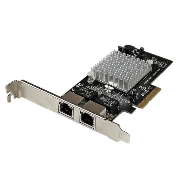 StarTech.com Dual Port PCI Express (PCIe x4) Gigabit Ethernet Server Adapter - 2 Port Network Card - Intel i350 NIC - GbE Network Card (ST2000SPEXI)