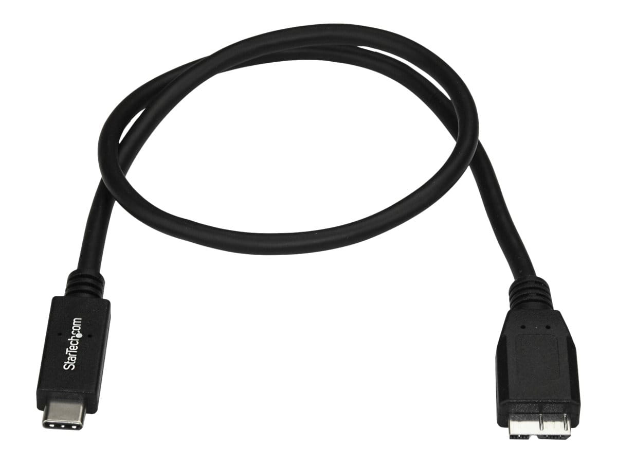 StarTech.com 1m USB 3.1 USB-C auf USB Micro B Kabel - USB 3.1 Typ C zu Micro-B Anschlusskabel - USB-Kabel - 24 pin USB-C (M)
