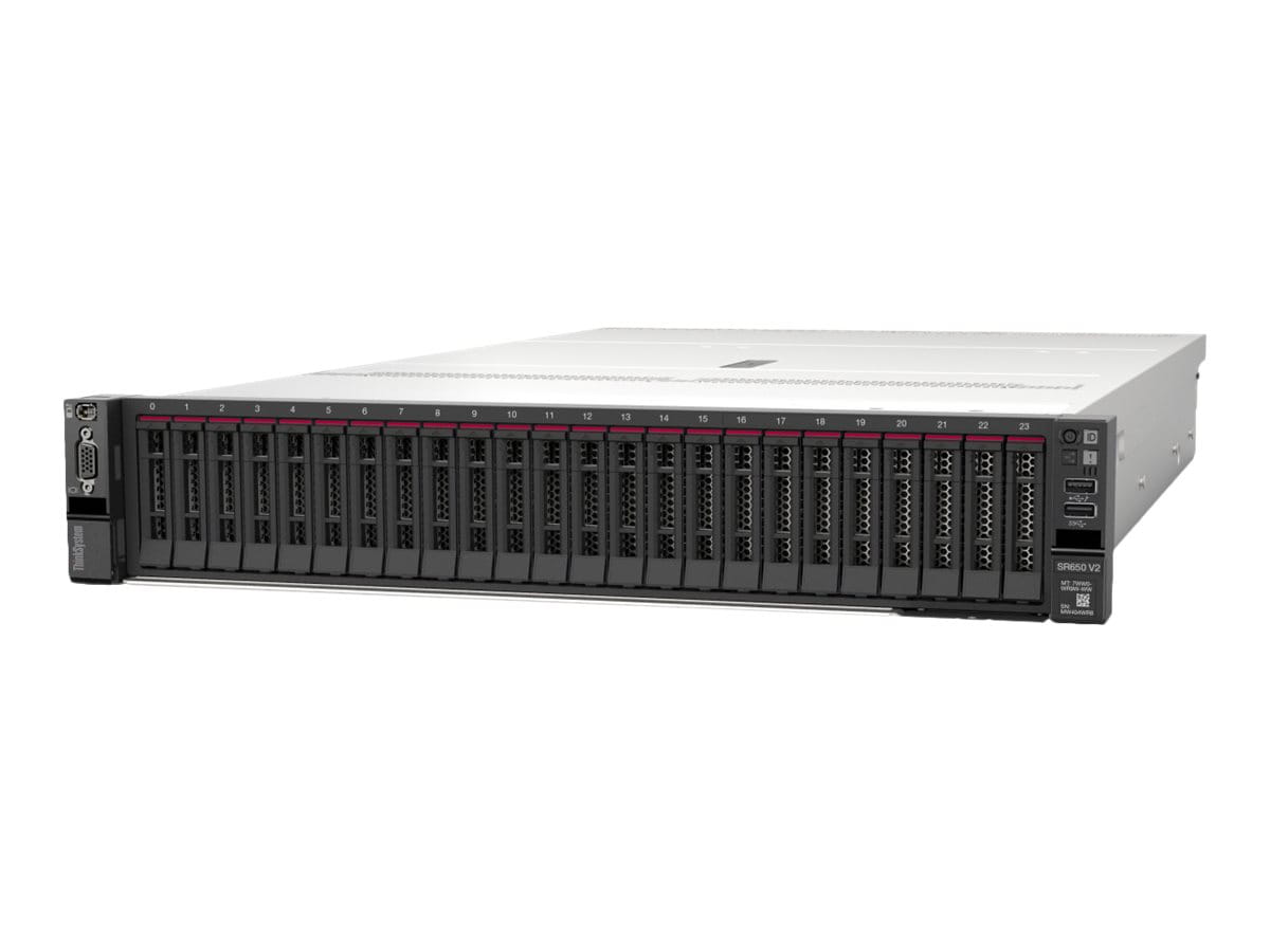 Lenovo ThinkSystem SR650 V2 7Z73 - Server - Rack-Montage - 2U - zweiweg - 1 x Xeon Silver 4309Y / 2.8 GHz - RAM 32 GB - SAS - Hot-Swap 6.4 cm (2.5") Lenovo ThinkSystem SR650 V2 7Z73 - Server - Rack-Montage - 2U - zweiweg - 1 x Xeon Silver 4309Y / 2.8 GHz - RAM 32 GB - SAS - Hot-Swap 6.4 cm (2.5")